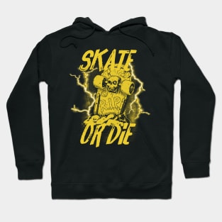 Skate or die - Yellow Gold Hoodie